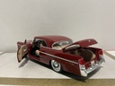 1/18 MAISTO 1956 CHRYSLER 300B RED ON TAN image