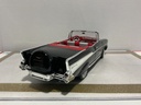 1/18 ERTL ‘57 CHEVROLET BEL AIR BLACK ON RED image