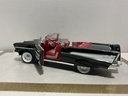 1/18 ERTL ‘57 CHEVROLET BEL AIR BLACK ON RED image