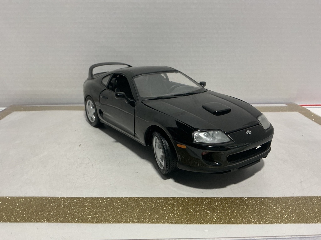 1/18 KYOSHO TOYOTA SUPRA BLACK ON BLACK image