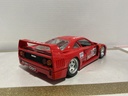 1/18 BURAGO FERRARI F40 1987 RED ON RED PILOT #56 image