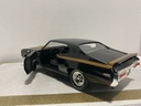 1/18 ERTL 1971 BUICK BLACK/GOLD ON BLACK image