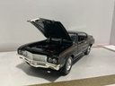 1/18 ERTL 1971 BUICK BLACK/GOLD ON BLACK image