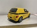 1/18 HOT WHEELS CHRYSLER PANEL CRUISER YELLOW ON BLACK image