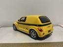 1/18 HOT WHEELS CHRYSLER PANEL CRUISER YELLOW ON BLACK image
