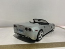 1/18 HOT WHEELS 2003 C6 CORVETTE SILVER ON BLACK image