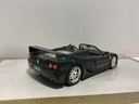 1/18 BURAGO FERRARI F50 1995 BLACK ON BLACK / RED image