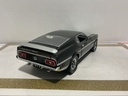 1/18 SUN STAR 1921 MUSTANG MACH 1 BOSS 351 BLACK/ SILVER ON BLACK image