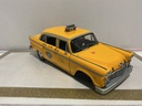 1/18 SUN STAR 1961 CHECKER A11 *BROKEN WHEEL/TIRE* YELLOW ON BLACK image