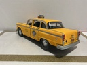 1/18 SUN STAR 1961 CHECKER A11 *BROKEN WHEEL/TIRE* YELLOW ON BLACK image