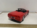 1/18 MAISTO ‘98 CORVETTE RED ON BLACK image