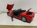 1/18 MAISTO ‘98 CORVETTE RED ON BLACK image