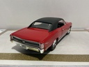 1/18 ERTL CHEVROLET CHEVELLE RED ON BLACK image