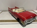 1/18 MAISTO CADILLAC ELDOADO BIARRITZ 1958 RED ON CREAM *JUNKYARD/PARTS CAR* image