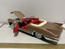 1/18 ROAD LEGENDS 1958 CADILLAC ELDORADO SEILLE LIGHT BROWN ON RED/CREAM image