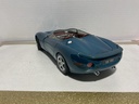 1/18 MAISTO JAGUAR XK 180 BLUE ON BROWN image