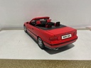1/18 MAISTO BMW 325I CONVERTIBLE 1993 RED ON RED/BLACK image