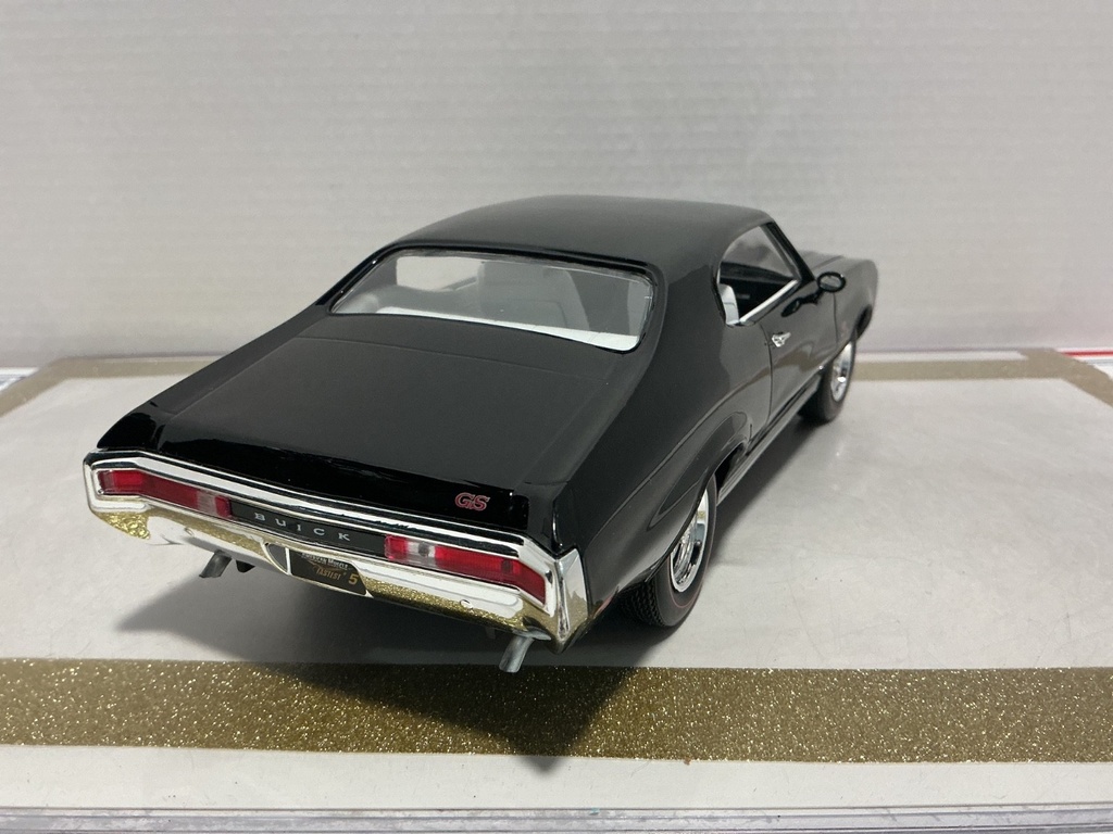 1/18 ERL 1970 BUICK GSX  BLACK ON WHITE image