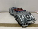 1/18 SUN SAR 1938 HORCH 855 SILVER/BLUE ON RED JUNKYARD/PARTS CAR image