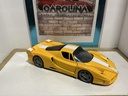 1:18 HOTWHEELS ELITE FERRARI FXX YELLOW ON BLACK image