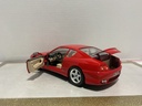 1:18 BURAGO ITALY 1992 FERRARI 465 GT RED ON TAN *DRIVER DOOR NEEDS ADJUSTMENT image