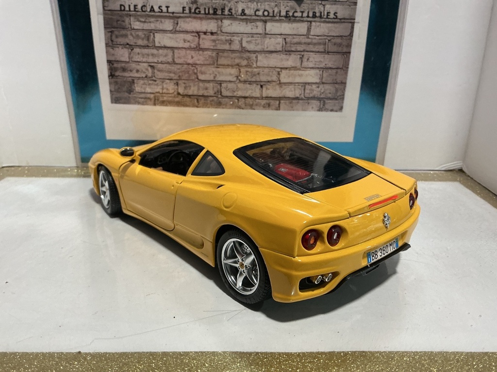 1:18 BURAGO ITALY 1999 FERRRI 360 MODERVO image