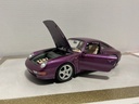 1:18 PORSHE 911 BURAGO PURPLE ON TAN image