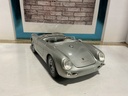 1:18 MAISTO PORSHE 550A SILVER ON BLACK image