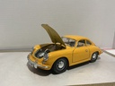 1:18 MAISTO 1961 PORSCHE 356 B YELLOW ON TAN image