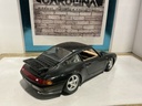 1:18 BURAGO 1993 PORSCHE 911 BLACK ON TAN image