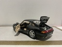 1:18 BURAGO 1993 PORSCHE 911 BLACK ON TAN image