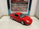 1:18 MOTOR MAX PORSCHE CARRERA 911 RED ON BLACK image