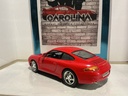 1:18 MOTOR MAX PORSCHE CARRERA 911 RED ON BLACK image