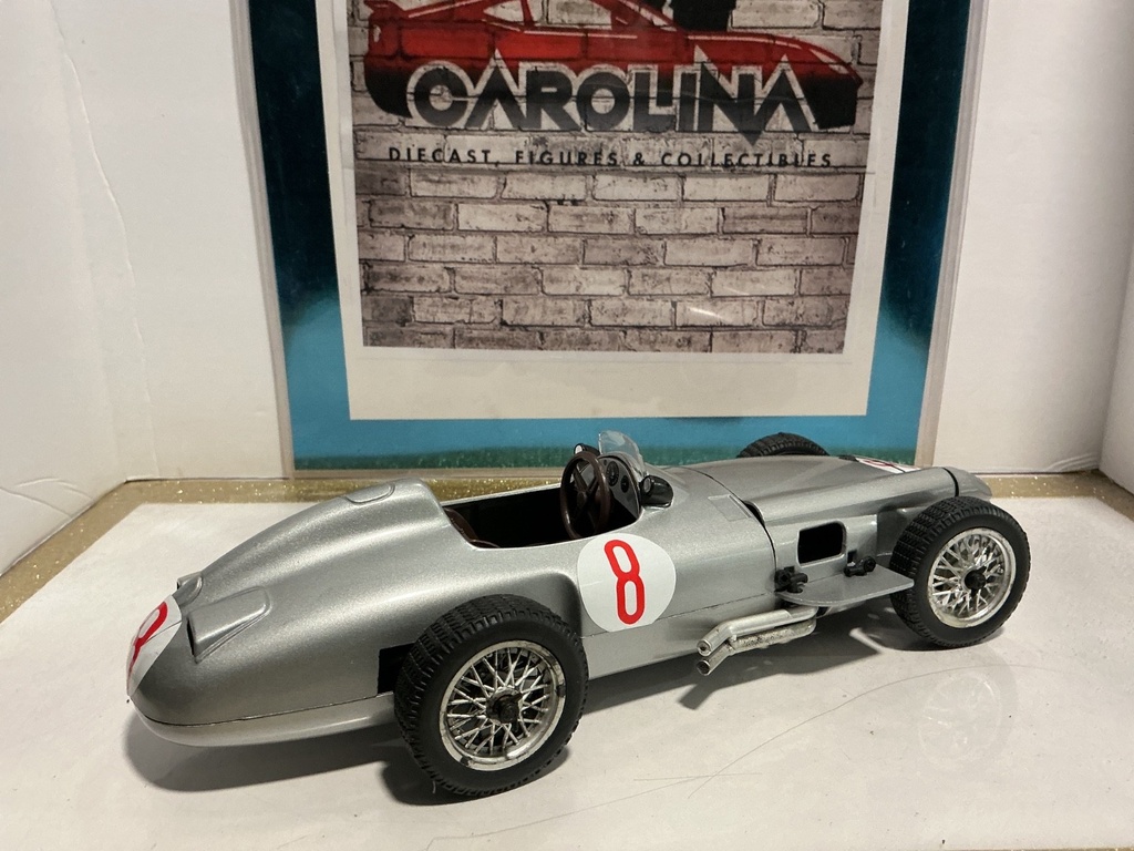 1:18 POLISTIL ITALY 1954 MERCEDES RW 196 SILVER ARROW #8 image