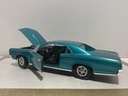 1:18 ERTZ PNTIAC GTO BLUE/GREEN ON BLACK image