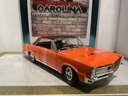 1:18 MAISTO 1965 PONTIAC GTO ORANGE ON BLACK image