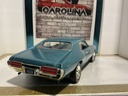 1:18 ERTZ 1969 PONTIAC GTO BLUE ON BLACK (NO MIRROR/WINDSHEILD) image
