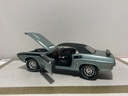 1:18 ERTZ 1971 DODGE CHALLENGER BLUE ON BLACK #2283 OF 4998 image