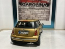 1:18 MAISTO MINI COOPER GOLD ON BLACK image
