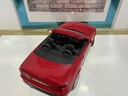 1:18 MAISTO MERCEDES BENZ SLK RED ON BLACK image