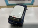 1:18 BURAGO 2001 MINI COOPER BLUE ON BLACK image