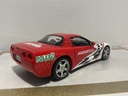 1:18 UT MODELS CORVETTE DAYTONA *WINDSHIELD STOCKER GONE* RED ON BLACK image