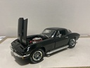 1:18 ERTL CORVETTE GOOD YEAR (TIRE) BLACK ON BLACK image