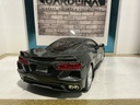 1:18 MAISTO 2020 CORVETTE STINGRAY METALLIC GREY ON BLACK image