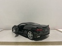 1:18 MAISTO 2020 CORVETTE STINGRAY METALLIC GREY ON BLACK image