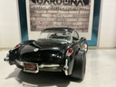 1:18 ROAD LEGENDS 1957 CORVETTE GASSER BLACK ON CREAM image