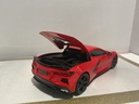 1:18 MAISTO 202 CORVETTE RED ON BLACK image