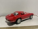 1:18 ERTZ 1967 CORVETTE RED ON RED image