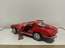 1:18 ERTZ 1967 CORVETTE RED ON RED image