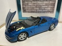 1:18 MAISTO - 1998 CORVETTE BLUE ON BLACK image